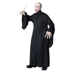 📷💚Harry Potter Voldemort Robe & Full Mask Costume Set Adult One Size